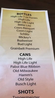 Menu photo 3 High Life Lounge Des Moines, IA