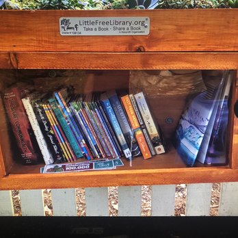 Little Free Library - Squat brown library - Community Book Box Near Me - Oakland, California Little Free Library - Squat brown library - Community Book Box Near Me - Oakland, California