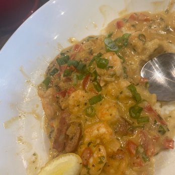 Another Broken Egg Cafe - Shrimp and grits !!!! OMG !!!! This is to live for !!! ABE y'all are awesome - American Near Me - Orlando, Florida