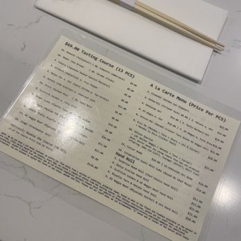 Shinzo Omakase - Menu - Japanese Near Me - New York, New York Shinzo Omakase - Menu - Japanese Near Me - New York, New York