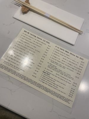 Menu photo 5 Shinzo Omakase New York, NY Menu photo 5 Shinzo Omakase New York, NY