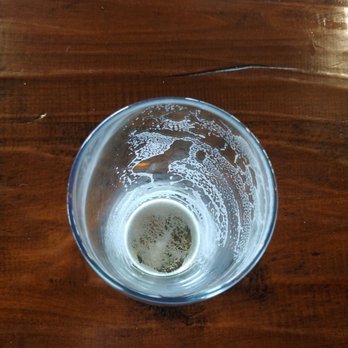 Bosque North - This is the bottom of my empty glass. I had Fish and. Chips with a two Beer chaser. Mmm Mmm good! - Breweries Near Me - Bernalillo, New Mexico
