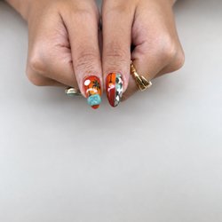 Gel X with design