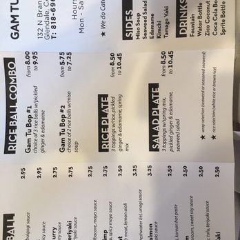 Gam Tu Bop - Asian Fusion Near Me - Glendale, California