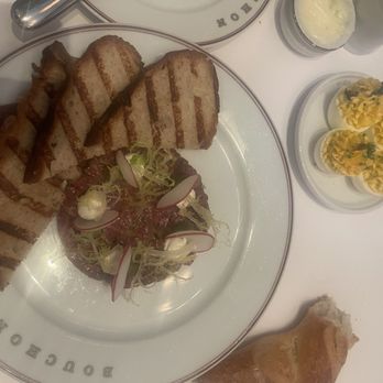 Bouchon - Beef tartar - French Near Me - Yountville, California