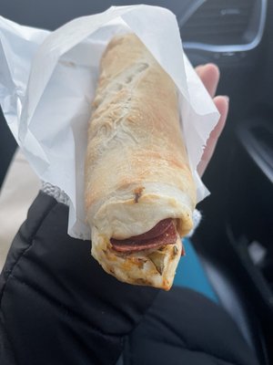 Rolling Pepperoni by null