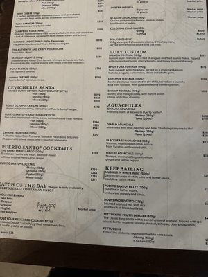 Menu photo 7 Puerto Santo Cancún, ROO Menu photo 7 Puerto Santo Cancún, ROO