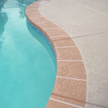 Arizona Acrylic Decks - Brick coping with acrylic lace finish - Masonry/Concrete Near Me Arizona Acrylic Decks - Brick coping with acrylic lace finish - Masonry/Concrete Near Me