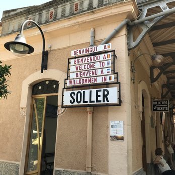 Ferrocarriles de Soller - The train station in Sóller proper - Train Stations Near Me - Palma, PM