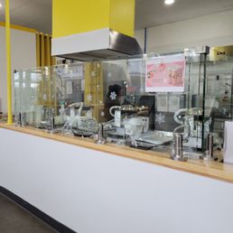 Waffle making area Waffle making area