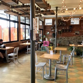 New City Microcreamery - COVID-19 spacing, temperature taken before you are permitted to sit - Ice Cream & Frozen Yogurt Near Me - Hudson, Massachusetts