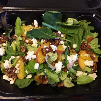 The Wild Olive - Peach salad - Seafood Near Me - Crestview, Florida The Wild Olive - Peach salad - Seafood Near Me - Crestview, Florida