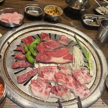 Thirsty Cow Korean BBQ - Wagyu plate - Steakhouses Near Me - Garden Grove, California Thirsty Cow Korean BBQ - Wagyu plate - Steakhouses Near Me - Garden Grove, California