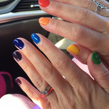 Angie's Nails & Spa - My Pride nails! ‍‍‍ - Nail Salons Near Me - Aberdeen, North Carolina