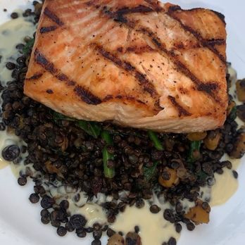 Cafe Santorini - Salmon - Italian Near Me - Pasadena, California Cafe Santorini - Salmon - Italian Near Me - Pasadena, California