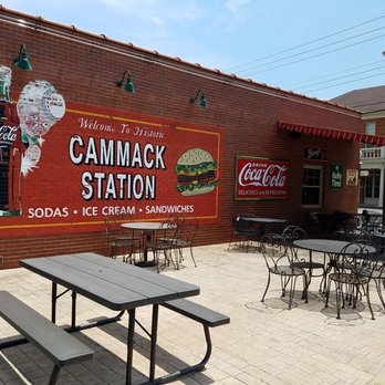 Cammack Station - additional tables on the west side by the parking lot - Sandwiches Near Me - Muncie, Indiana