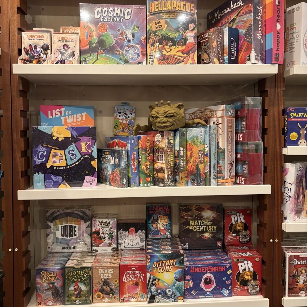 Treasures - Floor to ceiling games - Tabletop Games Near Me - Naperville, Illinois Treasures - Floor to ceiling games - Tabletop Games Near Me - Naperville, Illinois
