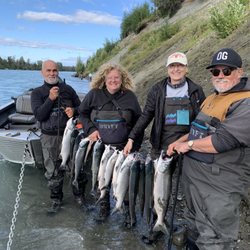 Peninsula Sportfishing - Sockeye Salmon catch of the day.