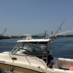 Martingale Wharf - View from the deck at Martingale Wharf