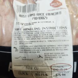 BJ's Wholesale Club - Expired Lamb Rack