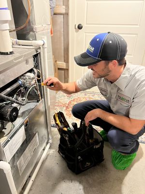 Polestar Plumbing, Heating & Air Conditioning Logo