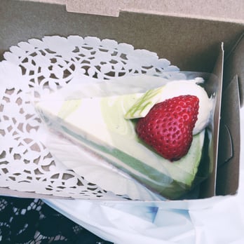 J-Town - Matcha Tofu cheesecake - Shopping Centers Near Me - Markham, Ontario