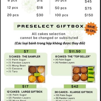 Bake & Che - menu - Desserts Near Me - Westminster, California Bake & Che - menu - Desserts Near Me - Westminster, California