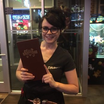 DJ's Dugout - Our waitress Caroline. Thank you - Sports Bars Near Me - Omaha, Nebraska