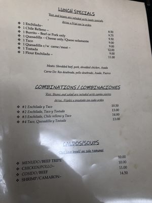 Menu photo 2 Campesino Cafe Stockton, CA Menu photo 2 Campesino Cafe Stockton, CA
