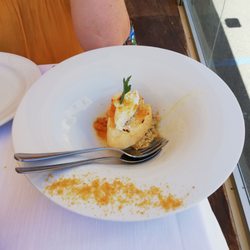Trattoria l'Antico Corso - Ricotta auf Artischockenpüree