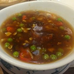 Full Moon City - Vegan hot and sour soup