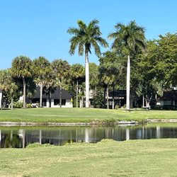 Boca Delray Golf and Country Club - Most holes over water on the approach.