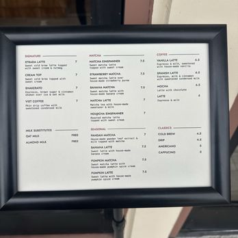 Strada Coffee - Menu - Coffee & Tea Near Me - Cerritos, California Strada Coffee - Menu - Coffee & Tea Near Me - Cerritos, California
