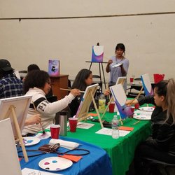 The Painting Librarian - Free paint class at Vallejo JFK Library!