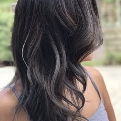 Hair by Wendy at Mimi’s Hair Designs - Charcoal grey for fall