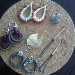 My great finds (all under $20, the long dangly ones were only $4!!!!) My great finds (all under $20, the long dangly ones were only $4!!!!)