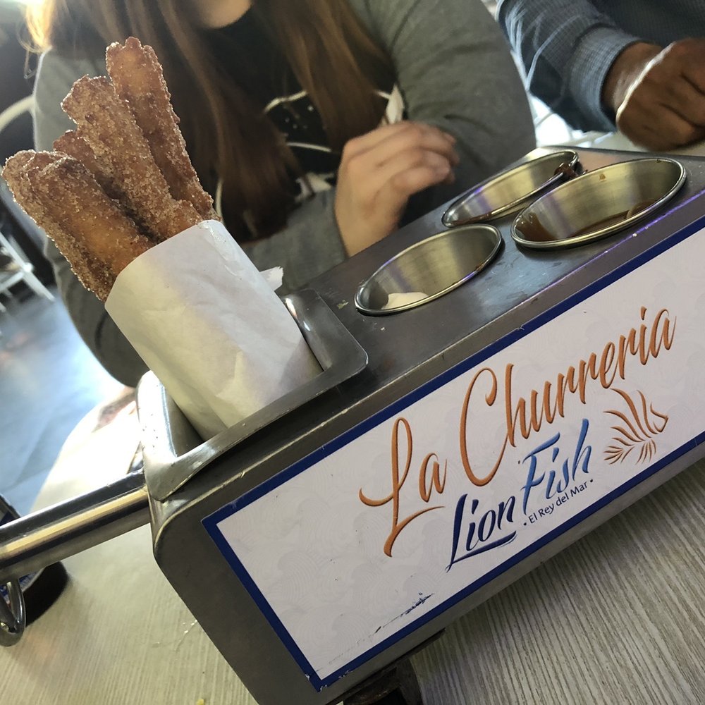 Lion Fish - Churro cart - Seafood Near Me - Tijuana, BCN Lion Fish - Churro cart - Seafood Near Me - Tijuana, BCN