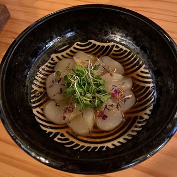 Drunken Monk - scallop carpaccio - Izakaya Near Me - Menlo Park, California Drunken Monk - scallop carpaccio - Izakaya Near Me - Menlo Park, California