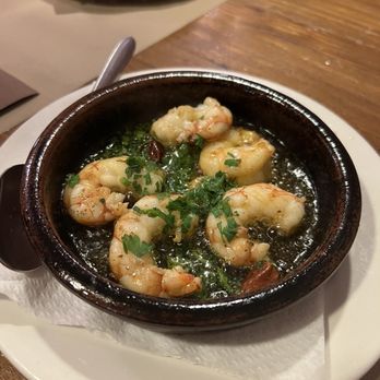 Colom - Garlic Prawns - Spanish Near Me - Barcelona, B Colom - Garlic Prawns - Spanish Near Me - Barcelona, B