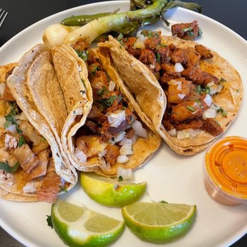 Poncho's Tacos - Tacos! 2 Pastor and 1 Lengua - Tacos Near Me - Wyoming, Michigan Poncho's Tacos - Tacos! 2 Pastor and 1 Lengua - Tacos Near Me - Wyoming, Michigan