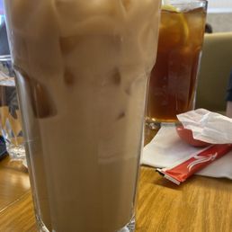 Hk milk tea and lemon iced tea