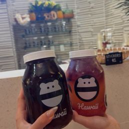 Thai Coffee and Strawberry Lemonade Thai Coffee and Strawberry Lemonade