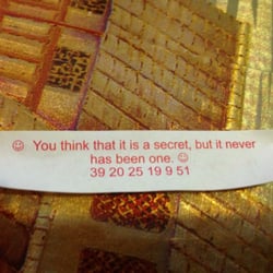 Hong Kong - My fortune at Hong Kong in Oley.