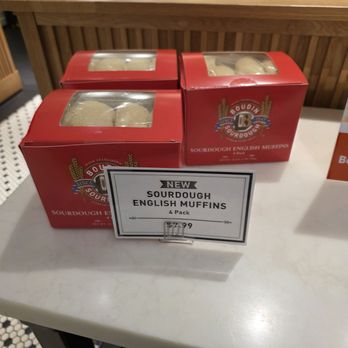 Boudin SF - Sourdough English Muffins - Bakeries Near Me - Sacramento, California