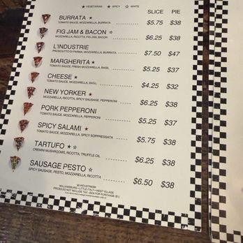 L'industrie Pizzeria - Menú - Pizza Near Me - Brooklyn, New York L'industrie Pizzeria - Menú - Pizza Near Me - Brooklyn, New York