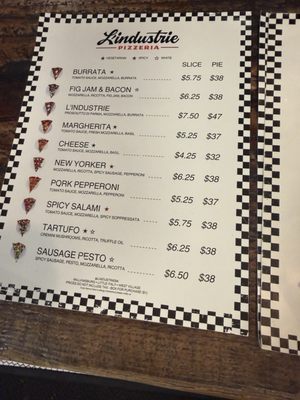 Menu photo 3 L'industrie Pizzeria Brooklyn, NY Menu photo 3 L'industrie Pizzeria Brooklyn, NY