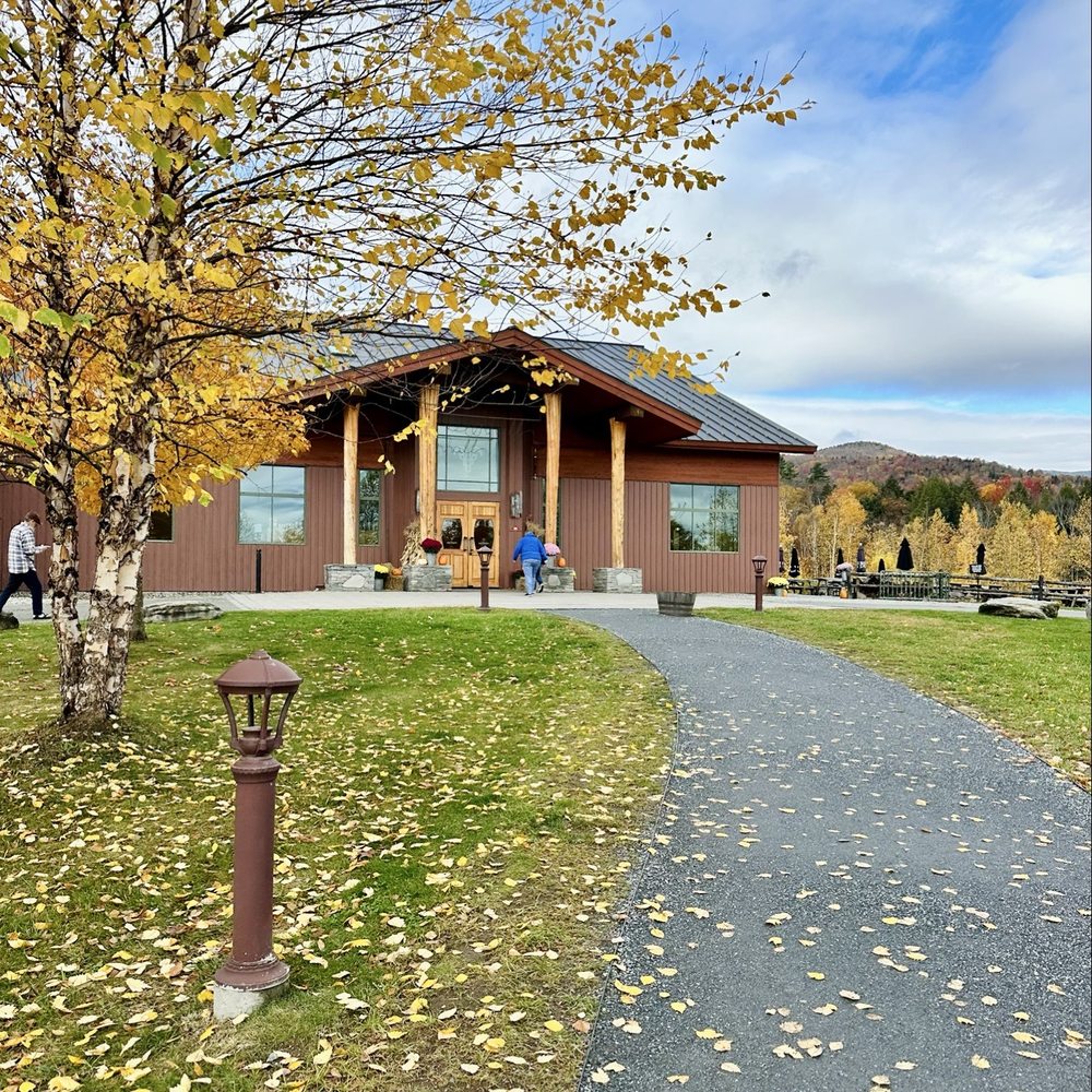 Von Trapp Brewing Bierhall Restaurant - Entrance - Austrian Near Me - Stowe, Vermont