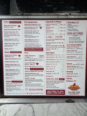 Menu photo 8 Shawarma Guys San Diego, CA Menu photo 8 Shawarma Guys San Diego, CA