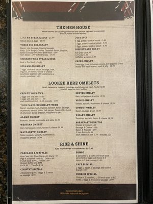 Menu photo 4 George's Bar and Grill Lockeford, CA