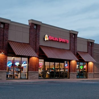 Bruin Spirits - the front of a restaurant at dusk - Beer, Wine & Spirits Near Me - Parker, Colorado